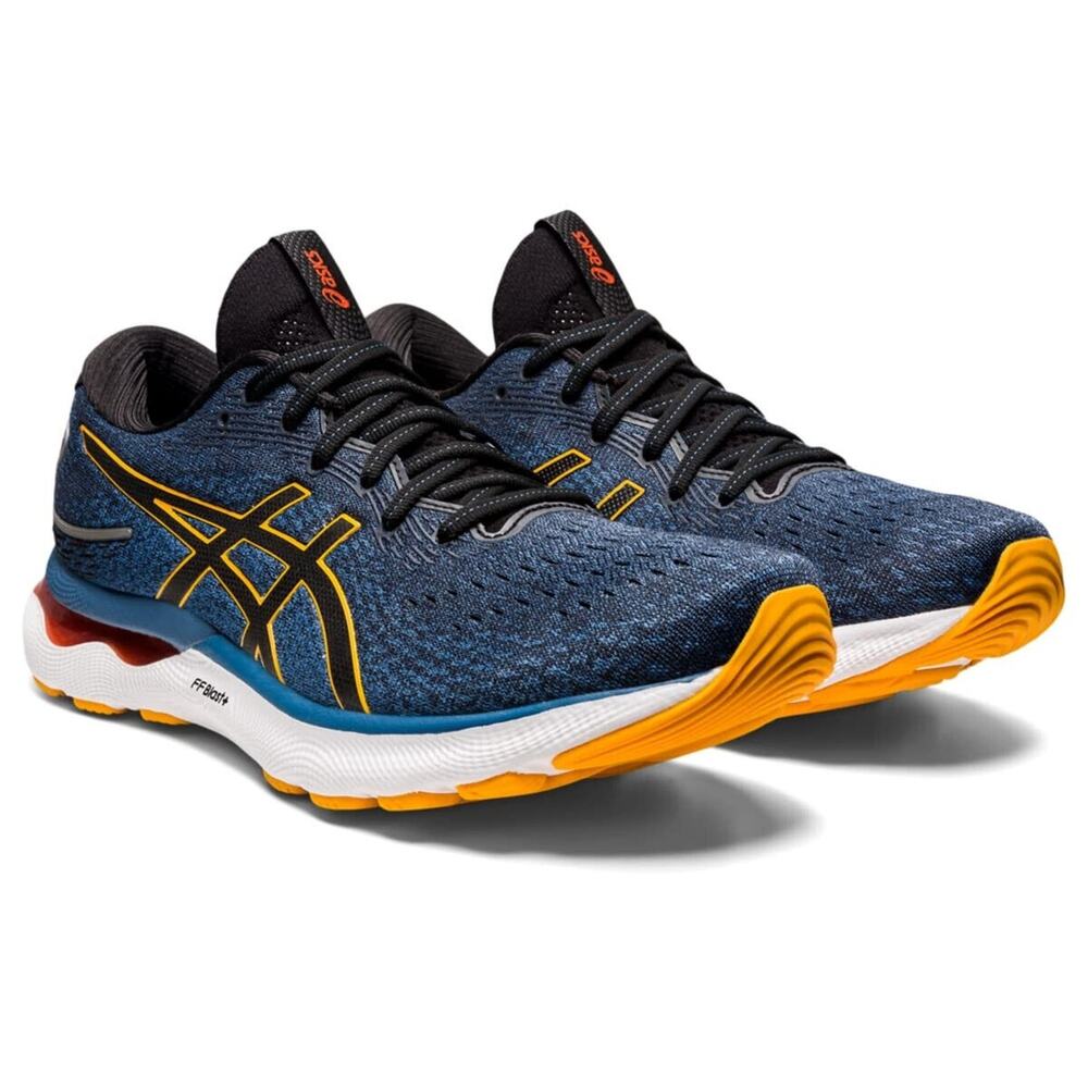 ASICS Gel Nimbus 24 Men's Running Shoes Azure/Amber Size 10 M